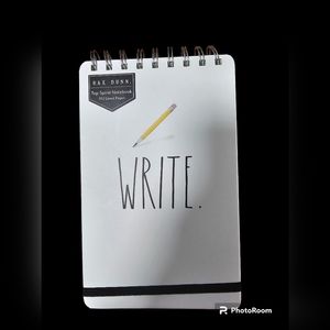 New Rae Dunn Small Spiral Notepad